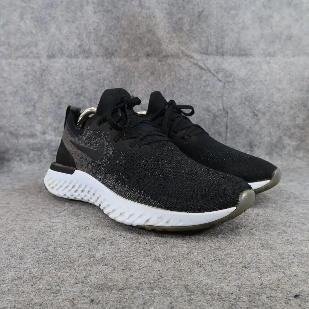 Nike Shoes Womens 8 Athletic Trainers Epic React Flyknit Running Active Black